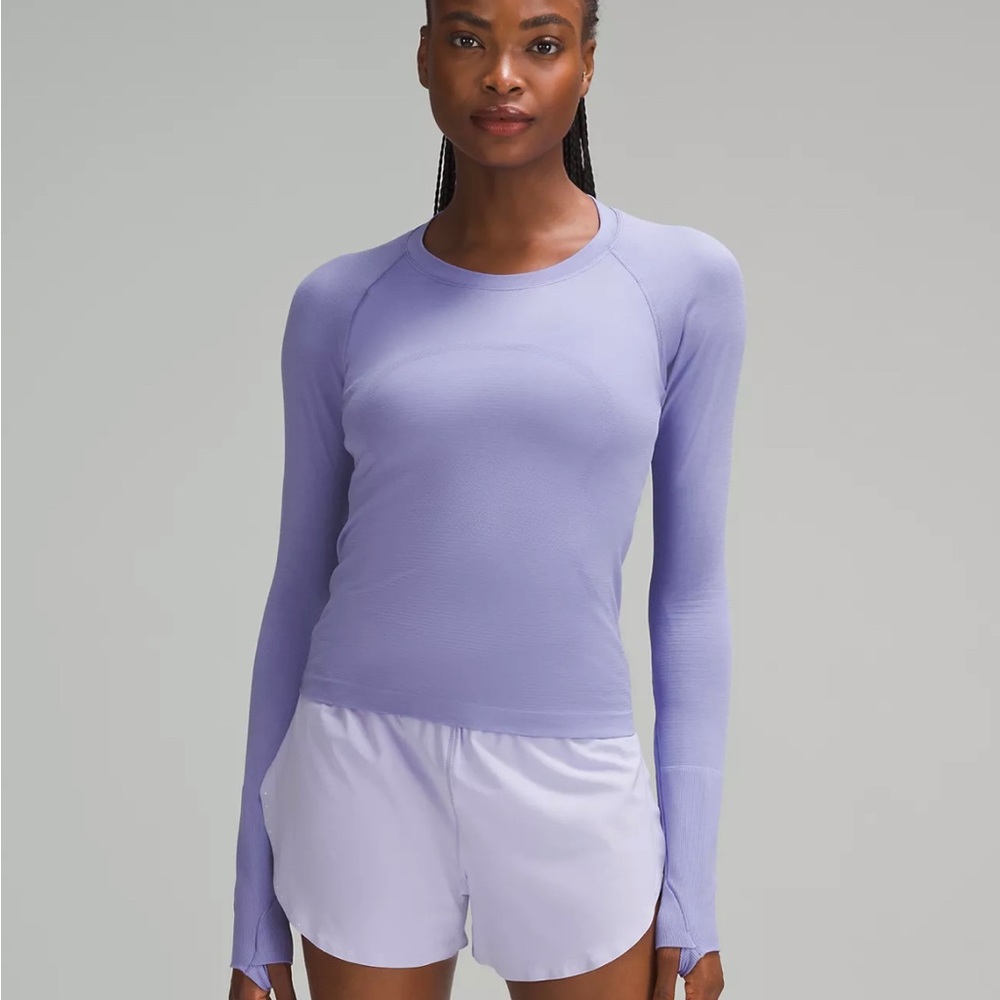 Lululemon Lavender Swifty Tech Long Sleeve 2.0.